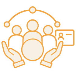 Nonprofit and membership organization icon