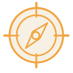 Strategy and creative direction icon