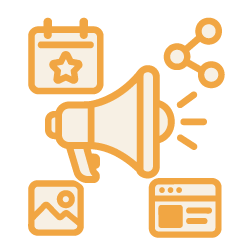 Event marketing icon
