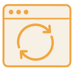 New website design icon