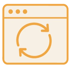 New website design icon