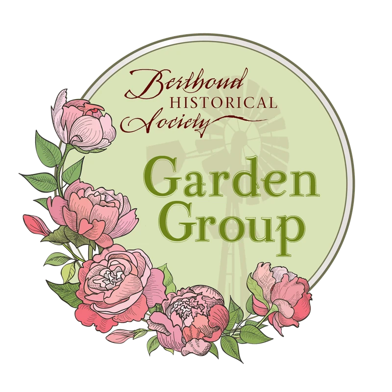 Berthoud Historical Society garden group logo