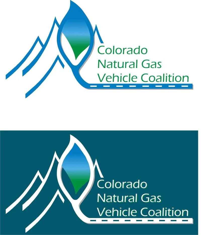 Colorado Natural Gas Vehicle Coalition logo design