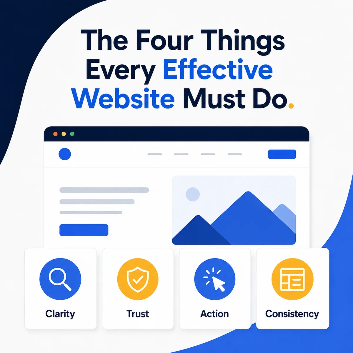 The four things every effective website must do