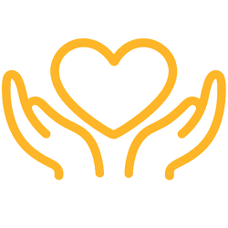 Icon representing member support