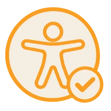 Accessibility screening icon